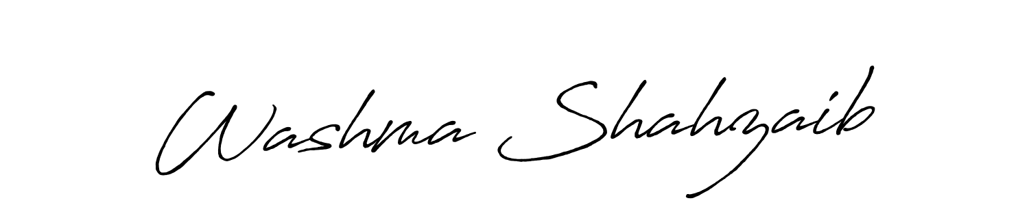 You can use this online signature creator to create a handwritten signature for the name Washma Shahzaib. This is the best online autograph maker. Washma Shahzaib signature style 7 images and pictures png