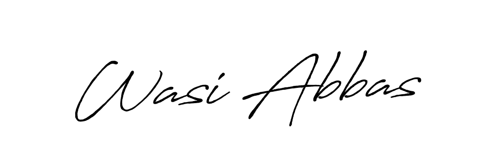 You can use this online signature creator to create a handwritten signature for the name Wasi Abbas. This is the best online autograph maker. Wasi Abbas signature style 7 images and pictures png