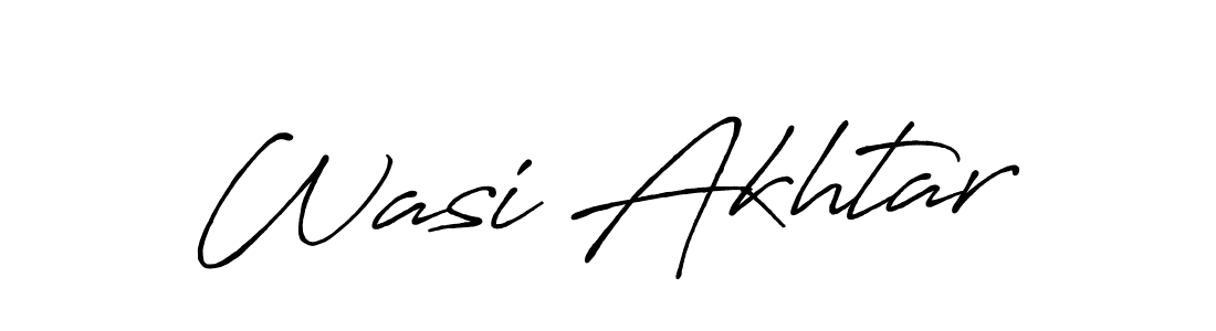 Similarly Antro_Vectra_Bolder is the best handwritten signature design. Signature creator online .You can use it as an online autograph creator for name Wasi Akhtar. Wasi Akhtar signature style 7 images and pictures png