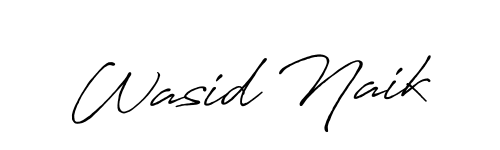 The best way (Antro_Vectra_Bolder) to make a short signature is to pick only two or three words in your name. The name Wasid Naik include a total of six letters. For converting this name. Wasid Naik signature style 7 images and pictures png