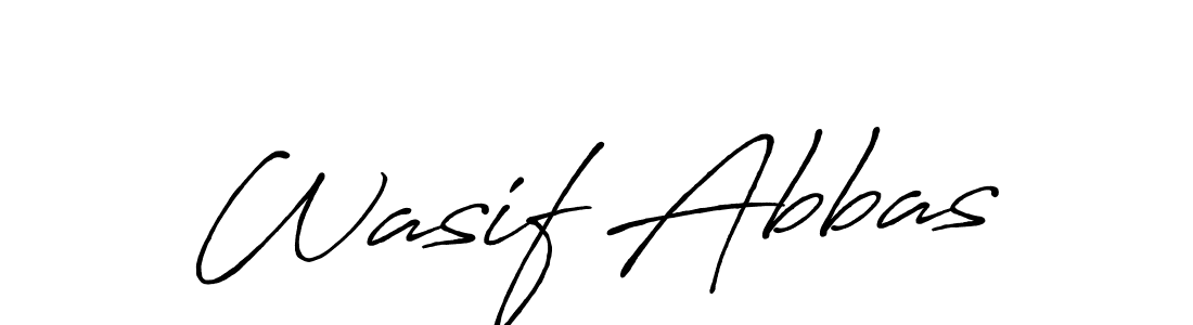 Make a short Wasif Abbas signature style. Manage your documents anywhere anytime using Antro_Vectra_Bolder. Create and add eSignatures, submit forms, share and send files easily. Wasif Abbas signature style 7 images and pictures png