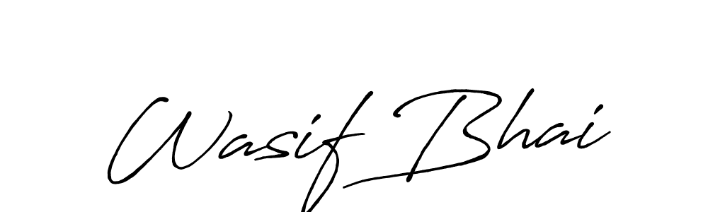 if you are searching for the best signature style for your name Wasif Bhai. so please give up your signature search. here we have designed multiple signature styles  using Antro_Vectra_Bolder. Wasif Bhai signature style 7 images and pictures png