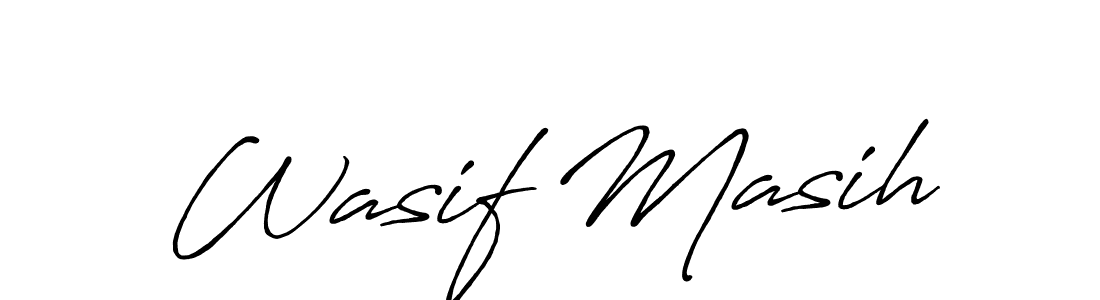 Make a short Wasif Masih signature style. Manage your documents anywhere anytime using Antro_Vectra_Bolder. Create and add eSignatures, submit forms, share and send files easily. Wasif Masih signature style 7 images and pictures png