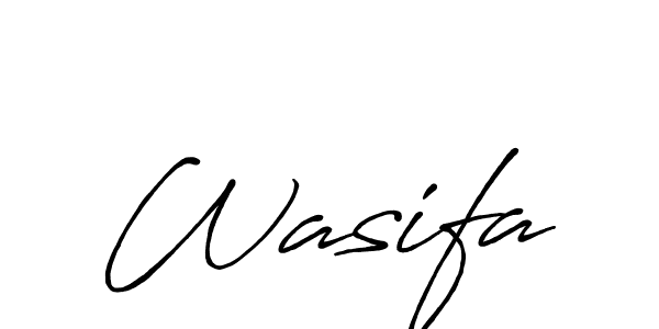 Similarly Antro_Vectra_Bolder is the best handwritten signature design. Signature creator online .You can use it as an online autograph creator for name Wasifa. Wasifa signature style 7 images and pictures png