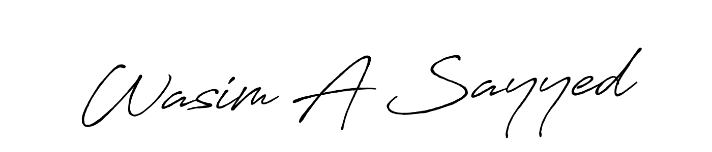 You can use this online signature creator to create a handwritten signature for the name Wasim A Sayyed. This is the best online autograph maker. Wasim A Sayyed signature style 7 images and pictures png