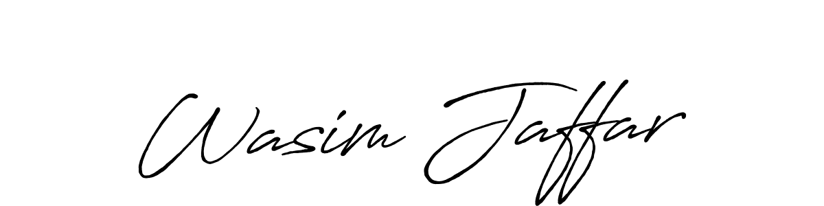 The best way (Antro_Vectra_Bolder) to make a short signature is to pick only two or three words in your name. The name Wasim Jaffar include a total of six letters. For converting this name. Wasim Jaffar signature style 7 images and pictures png