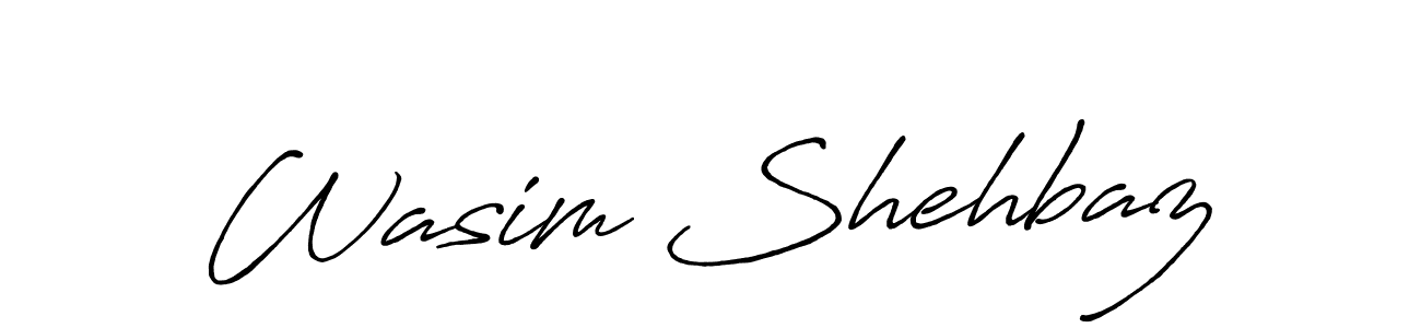 Here are the top 10 professional signature styles for the name Wasim Shehbaz. These are the best autograph styles you can use for your name. Wasim Shehbaz signature style 7 images and pictures png