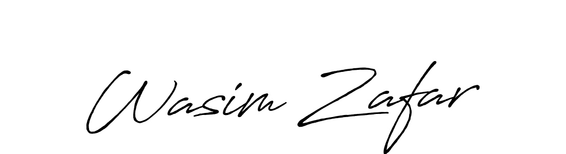 The best way (Antro_Vectra_Bolder) to make a short signature is to pick only two or three words in your name. The name Wasim Zafar include a total of six letters. For converting this name. Wasim Zafar signature style 7 images and pictures png