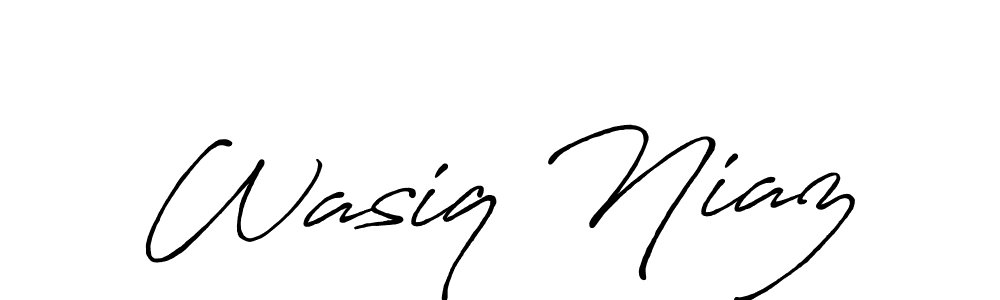 Make a beautiful signature design for name Wasiq Niaz. Use this online signature maker to create a handwritten signature for free. Wasiq Niaz signature style 7 images and pictures png