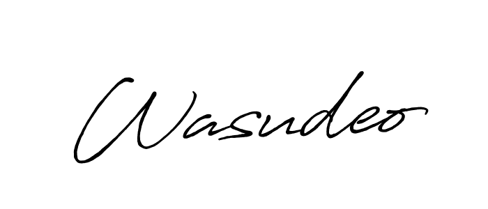 Here are the top 10 professional signature styles for the name Wasudeo. These are the best autograph styles you can use for your name. Wasudeo signature style 7 images and pictures png