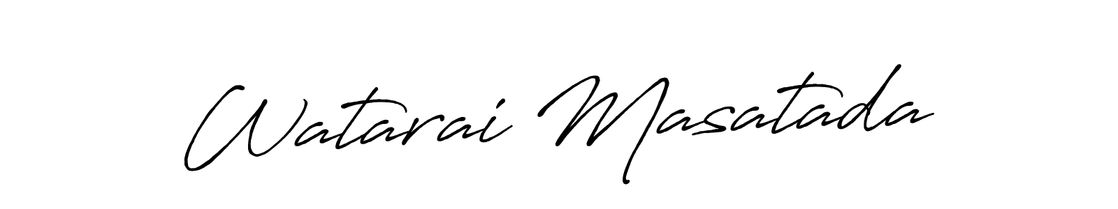Once you've used our free online signature maker to create your best signature Antro_Vectra_Bolder style, it's time to enjoy all of the benefits that Watarai Masatada name signing documents. Watarai Masatada signature style 7 images and pictures png