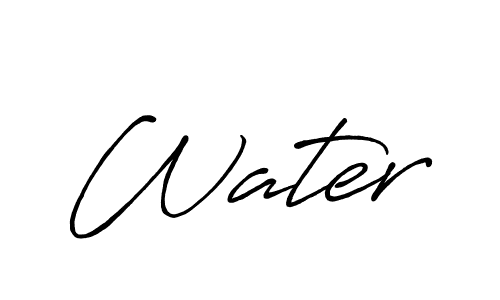 Also we have Water name is the best signature style. Create professional handwritten signature collection using Antro_Vectra_Bolder autograph style. Water signature style 7 images and pictures png