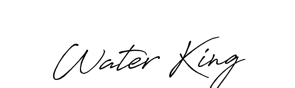 Once you've used our free online signature maker to create your best signature Antro_Vectra_Bolder style, it's time to enjoy all of the benefits that Water King name signing documents. Water King signature style 7 images and pictures png