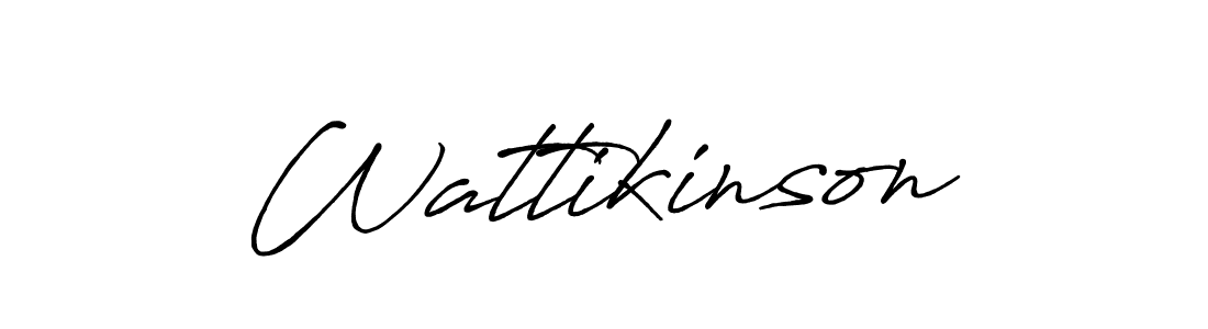 You can use this online signature creator to create a handwritten signature for the name Wattikinson. This is the best online autograph maker. Wattikinson signature style 7 images and pictures png