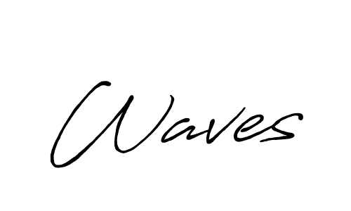 How to Draw Waves signature style? Antro_Vectra_Bolder is a latest design signature styles for name Waves. Waves signature style 7 images and pictures png