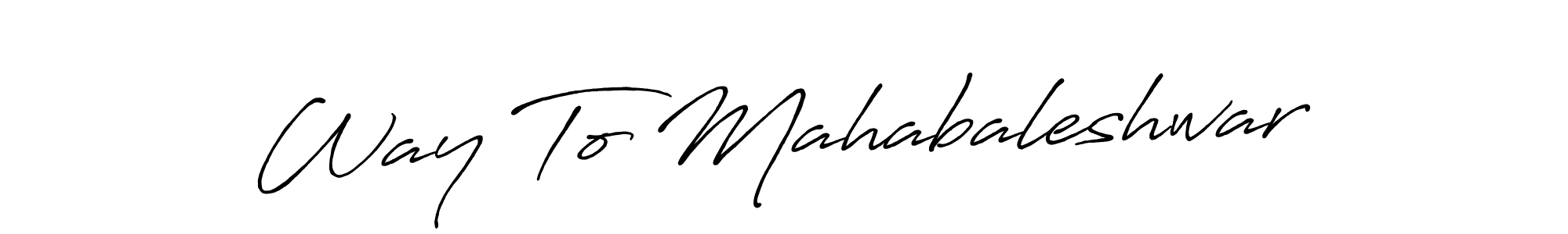 Way To Mahabaleshwar stylish signature style. Best Handwritten Sign (Antro_Vectra_Bolder) for my name. Handwritten Signature Collection Ideas for my name Way To Mahabaleshwar. Way To Mahabaleshwar signature style 7 images and pictures png