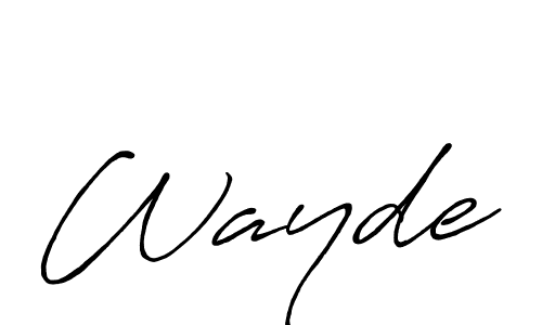 Make a short Wayde signature style. Manage your documents anywhere anytime using Antro_Vectra_Bolder. Create and add eSignatures, submit forms, share and send files easily. Wayde signature style 7 images and pictures png