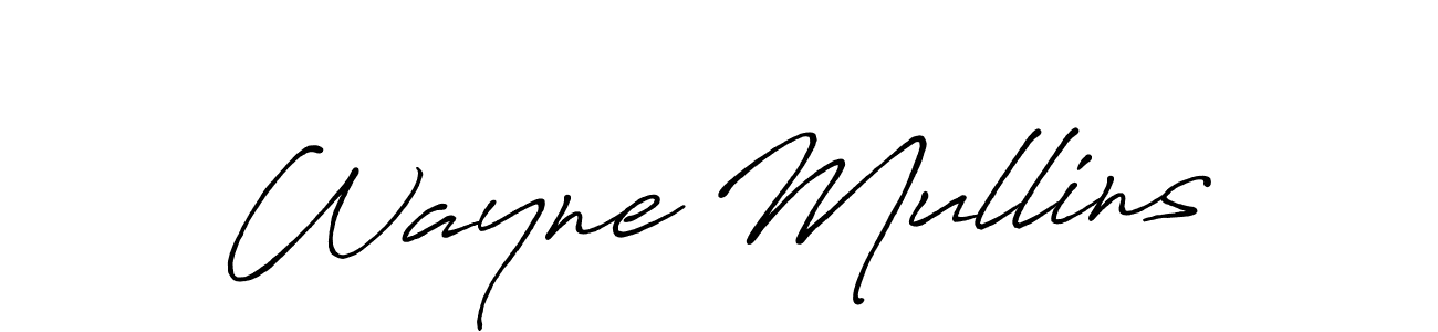 if you are searching for the best signature style for your name Wayne Mullins. so please give up your signature search. here we have designed multiple signature styles  using Antro_Vectra_Bolder. Wayne Mullins signature style 7 images and pictures png