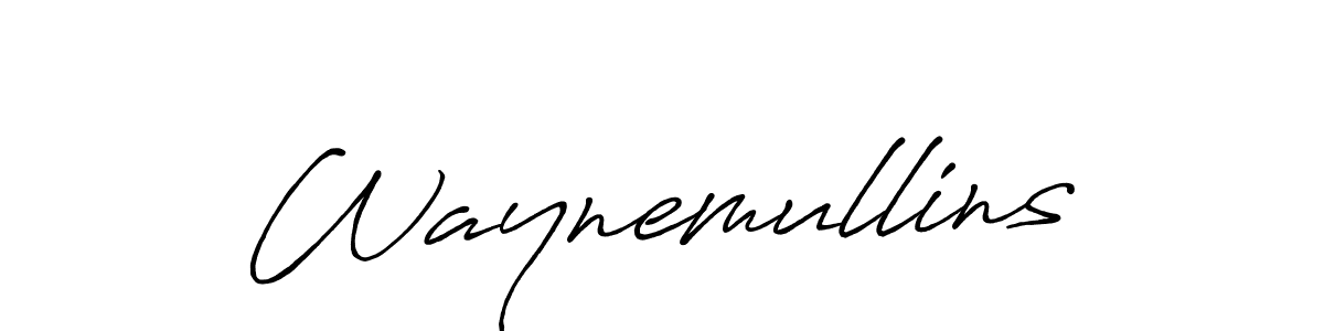 Make a beautiful signature design for name Waynemullins. Use this online signature maker to create a handwritten signature for free. Waynemullins signature style 7 images and pictures png