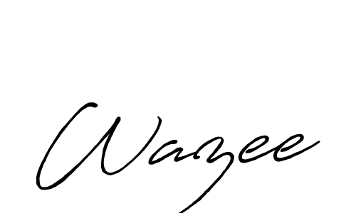 It looks lik you need a new signature style for name Wazee. Design unique handwritten (Antro_Vectra_Bolder) signature with our free signature maker in just a few clicks. Wazee signature style 7 images and pictures png