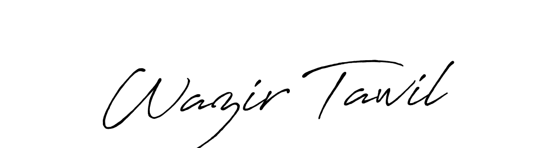 Here are the top 10 professional signature styles for the name Wazir Tawil. These are the best autograph styles you can use for your name. Wazir Tawil signature style 7 images and pictures png