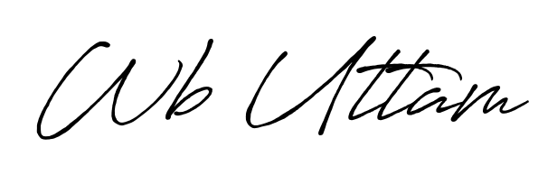 Build your personal autograph collection for name Wb Uttam with Antro_Vectra_Bolder design. Browse, select, and save your favorites. Wb Uttam signature style 7 images and pictures png