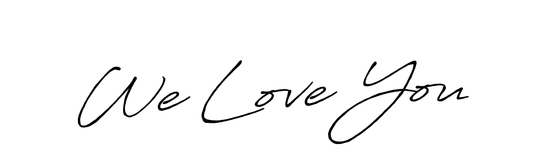 Here are the top 10 professional signature styles for the name We Love You. These are the best autograph styles you can use for your name. We Love You signature style 7 images and pictures png