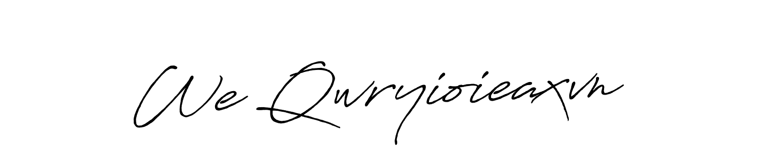 It looks lik you need a new signature style for name We Qwryioieaxvn. Design unique handwritten (Antro_Vectra_Bolder) signature with our free signature maker in just a few clicks. We Qwryioieaxvn signature style 7 images and pictures png