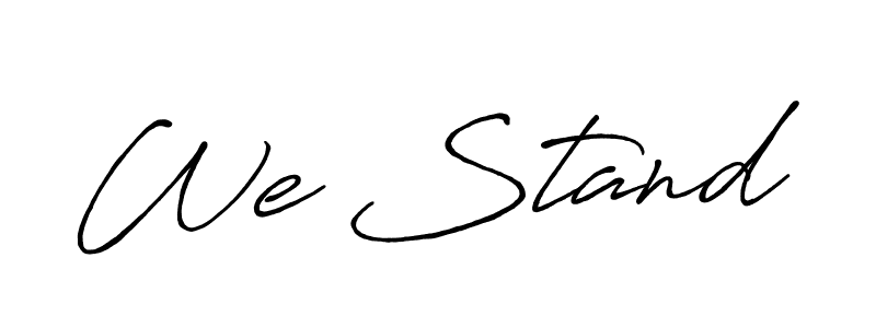 This is the best signature style for the We Stand name. Also you like these signature font (Antro_Vectra_Bolder). Mix name signature. We Stand signature style 7 images and pictures png