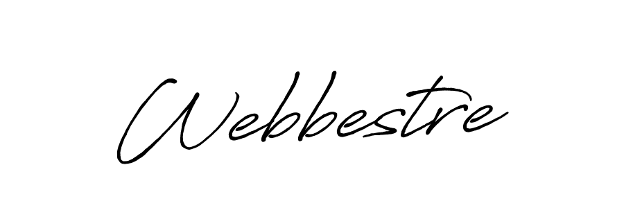 Webbestre stylish signature style. Best Handwritten Sign (Antro_Vectra_Bolder) for my name. Handwritten Signature Collection Ideas for my name Webbestre. Webbestre signature style 7 images and pictures png