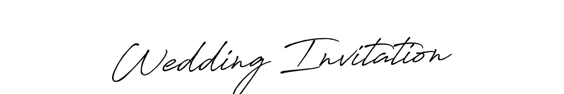 Also we have Wedding Invitation name is the best signature style. Create professional handwritten signature collection using Antro_Vectra_Bolder autograph style. Wedding Invitation signature style 7 images and pictures png