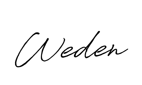 Once you've used our free online signature maker to create your best signature Antro_Vectra_Bolder style, it's time to enjoy all of the benefits that Weden name signing documents. Weden signature style 7 images and pictures png