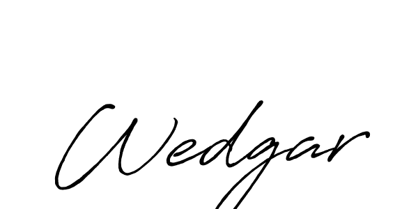 The best way (Antro_Vectra_Bolder) to make a short signature is to pick only two or three words in your name. The name Wedgar include a total of six letters. For converting this name. Wedgar signature style 7 images and pictures png