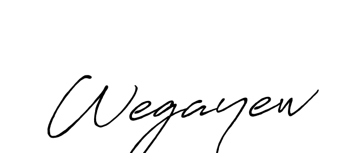 if you are searching for the best signature style for your name Wegayew. so please give up your signature search. here we have designed multiple signature styles  using Antro_Vectra_Bolder. Wegayew signature style 7 images and pictures png