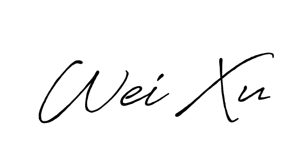 if you are searching for the best signature style for your name Wei Xu. so please give up your signature search. here we have designed multiple signature styles  using Antro_Vectra_Bolder. Wei Xu signature style 7 images and pictures png