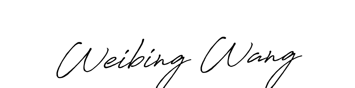 You can use this online signature creator to create a handwritten signature for the name Weibing Wang. This is the best online autograph maker. Weibing Wang signature style 7 images and pictures png