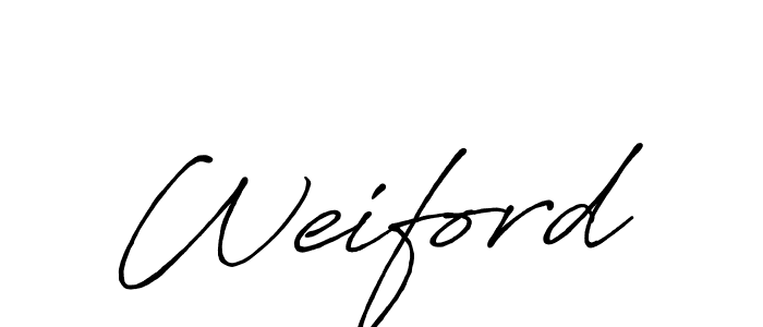 You should practise on your own different ways (Antro_Vectra_Bolder) to write your name (Weiford) in signature. don't let someone else do it for you. Weiford signature style 7 images and pictures png