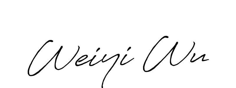 Best and Professional Signature Style for Weiyi Wu. Antro_Vectra_Bolder Best Signature Style Collection. Weiyi Wu signature style 7 images and pictures png