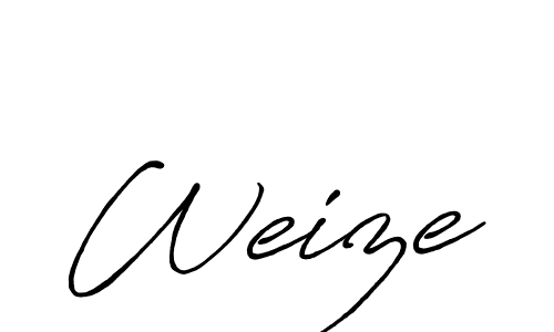 Antro_Vectra_Bolder is a professional signature style that is perfect for those who want to add a touch of class to their signature. It is also a great choice for those who want to make their signature more unique. Get Weize name to fancy signature for free. Weize signature style 7 images and pictures png