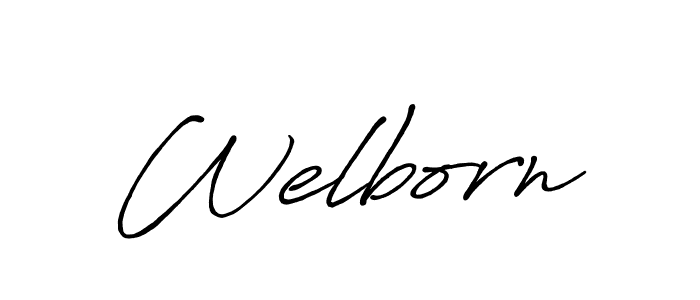 Make a beautiful signature design for name Welborn. Use this online signature maker to create a handwritten signature for free. Welborn signature style 7 images and pictures png