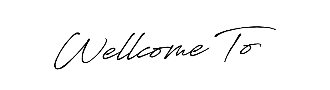 How to Draw Wellcome To signature style? Antro_Vectra_Bolder is a latest design signature styles for name Wellcome To. Wellcome To signature style 7 images and pictures png
