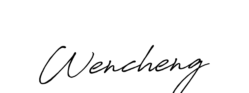 This is the best signature style for the Wencheng name. Also you like these signature font (Antro_Vectra_Bolder). Mix name signature. Wencheng signature style 7 images and pictures png