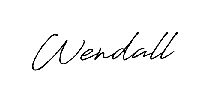 Once you've used our free online signature maker to create your best signature Antro_Vectra_Bolder style, it's time to enjoy all of the benefits that Wendall name signing documents. Wendall signature style 7 images and pictures png