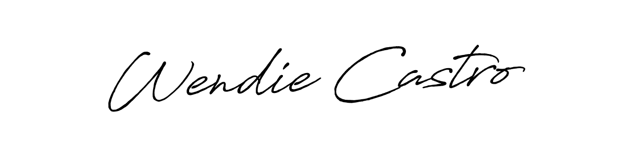 How to Draw Wendie Castro signature style? Antro_Vectra_Bolder is a latest design signature styles for name Wendie Castro. Wendie Castro signature style 7 images and pictures png