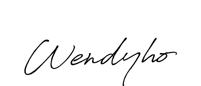 Make a beautiful signature design for name Wendyho. Use this online signature maker to create a handwritten signature for free. Wendyho signature style 7 images and pictures png