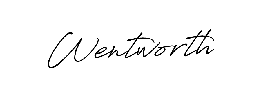 The best way (Antro_Vectra_Bolder) to make a short signature is to pick only two or three words in your name. The name Wentworth include a total of six letters. For converting this name. Wentworth signature style 7 images and pictures png