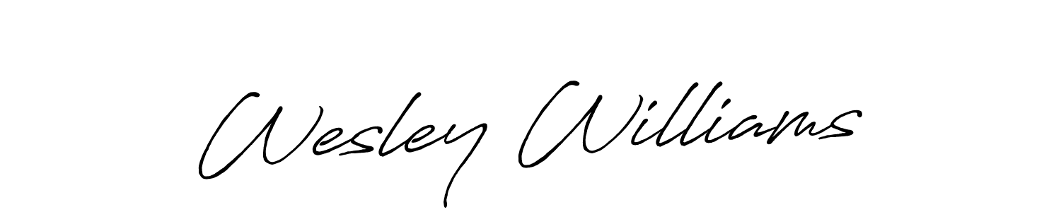 This is the best signature style for the Wesley Williams name. Also you like these signature font (Antro_Vectra_Bolder). Mix name signature. Wesley Williams signature style 7 images and pictures png