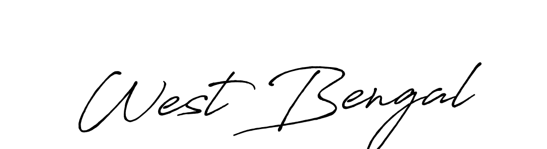 Use a signature maker to create a handwritten signature online. With this signature software, you can design (Antro_Vectra_Bolder) your own signature for name West Bengal. West Bengal signature style 7 images and pictures png
