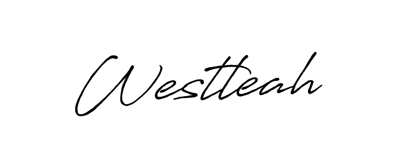 How to make Westleah signature? Antro_Vectra_Bolder is a professional autograph style. Create handwritten signature for Westleah name. Westleah signature style 7 images and pictures png