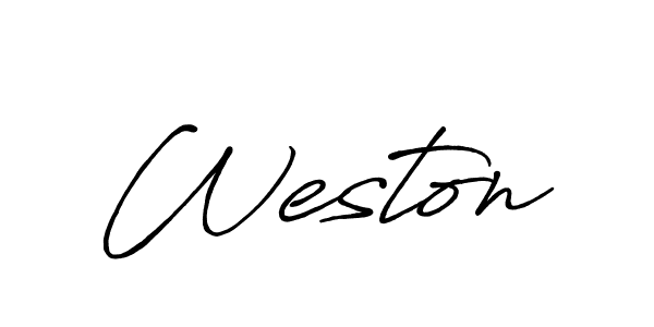 Best and Professional Signature Style for Weston. Antro_Vectra_Bolder Best Signature Style Collection. Weston signature style 7 images and pictures png